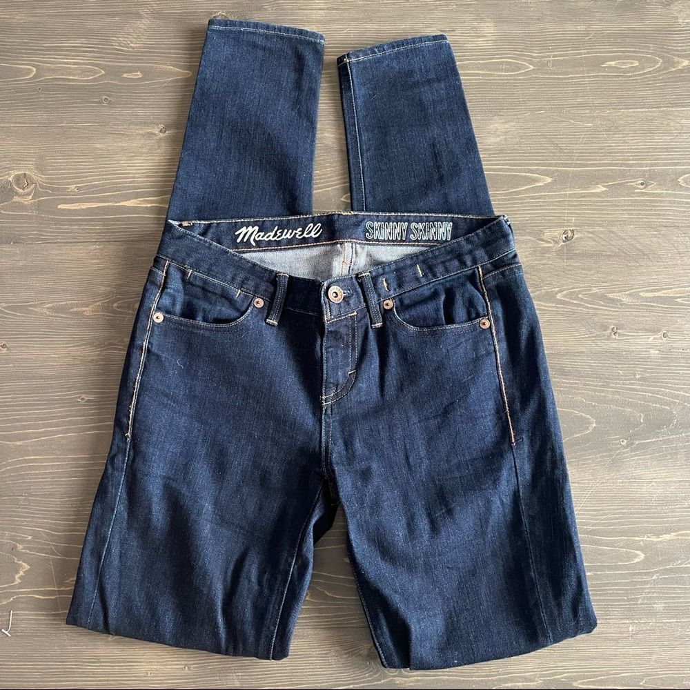 Madewell Skinny Skinny Dark Wash Jeans Size 24